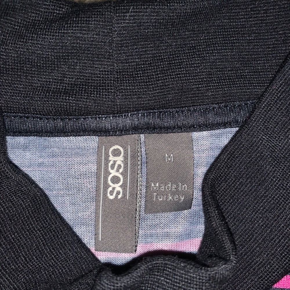 asos raceway black & pink shirt - Picture 5 of 6